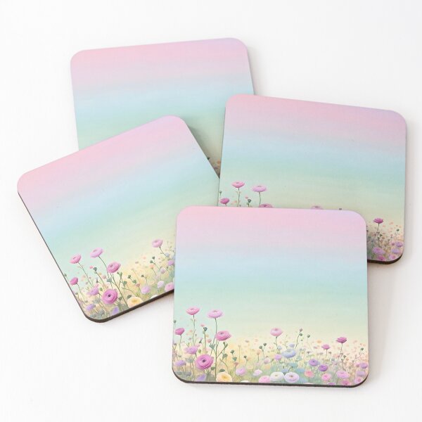 Item preview, Colorful Vibrant Blooming Meadow Flowers designed and sold by Prints and Lifestyle.