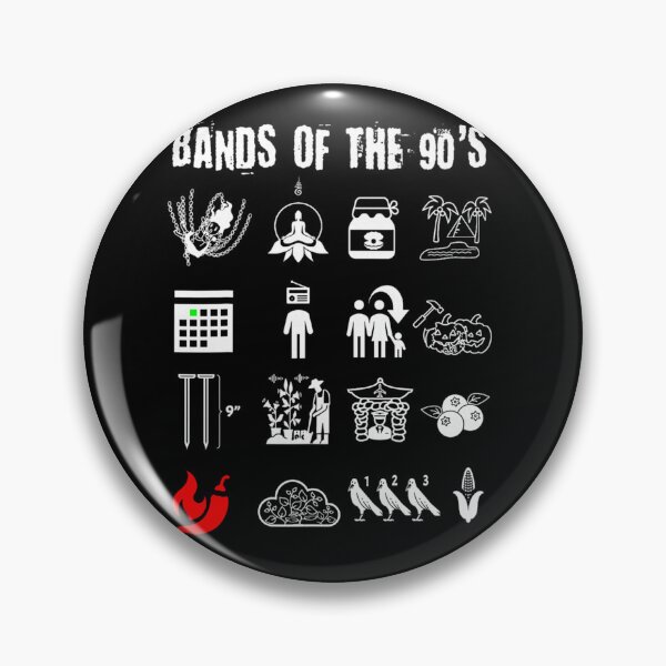 Item preview, Funny Nerdy Iconic Alternative Rock Bands designed and sold by Shiv Vohra.