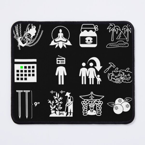 Item preview, Funny Nerdy Iconic Alternative Rock Bands designed and sold by Shiv Vohra.