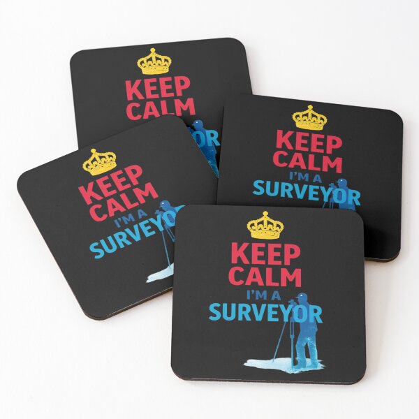 Item preview, Keep Calm I’m A Surveyor Quote Design designed and sold by Virelo.