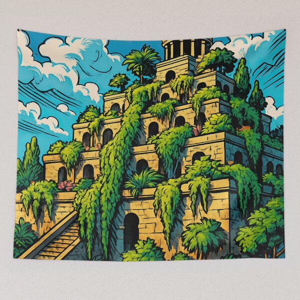 Item preview, Hanging Gardens of Babylon | Comics stylCartoone -  designed and sold by ComicsFactory.