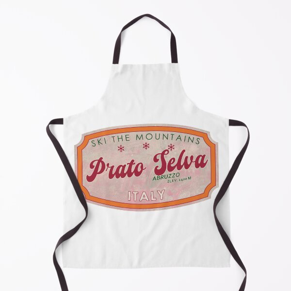 Item preview, Prato Selva, Italy, Abruzzo, Ski, textured skiing badge designed and sold by Wanderful-roads.