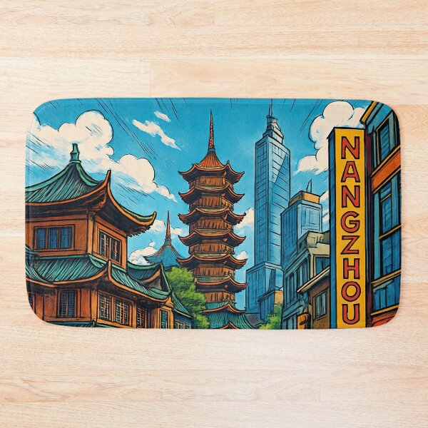Item preview, Hangzhou, city | Comics stylCartoone -  designed and sold by ComicsFactory.