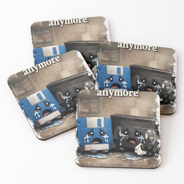 Item preview, Funny Art VHS and disqette crying designed and sold by 4Creative Media.
