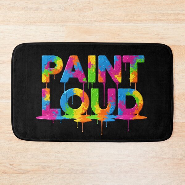 Item preview, PAINT LOUD painting artist art gallery art exhibition canvas oil paint watercolour acrylic designed and sold by Jt41.