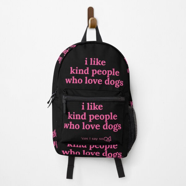Item preview, LaMaisonOfMY MY I LIKE KIND PEOPLE 'COS I SAY SO COLLECTION NO.2 PINK FOR DOG LOVERS designed and sold by LaMaisonOfMY.