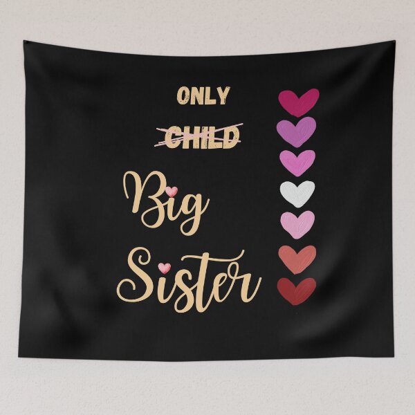 Item preview, Big sister for proud and happy sister  designed and sold by MegiSmile.