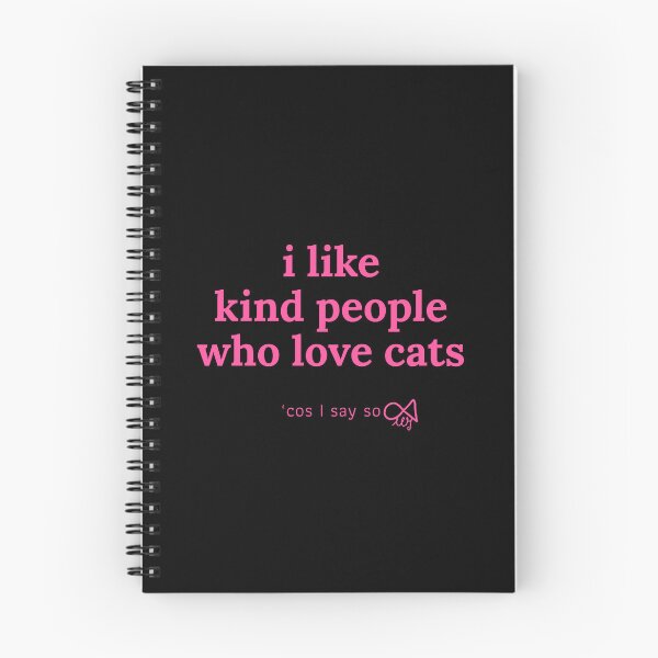Item preview, LaMaisonOfMY MY I LIKE KIND PEOPLE 'COS I SAY SO COLLECTION  NO.3 PINK FOR CAT LOVERS designed and sold by LaMaisonOfMY.