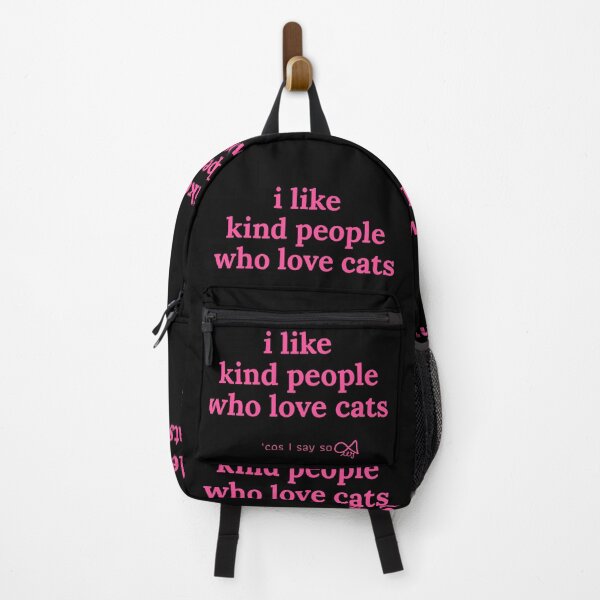 Item preview, LaMaisonOfMY MY I LIKE KIND PEOPLE 'COS I SAY SO COLLECTION  NO.3 PINK FOR CAT LOVERS designed and sold by LaMaisonOfMY.