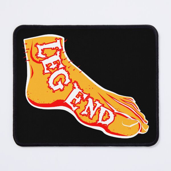 Item preview, Legendary Leg End Foot on black designed and sold by JRDoesDesign-82.