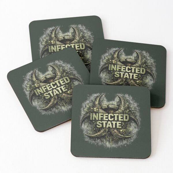 Item preview, Infected State designed and sold by DesignShopAD.