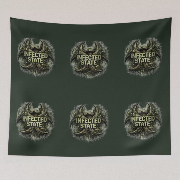 Item preview, Infected State designed and sold by DesignShopAD.
