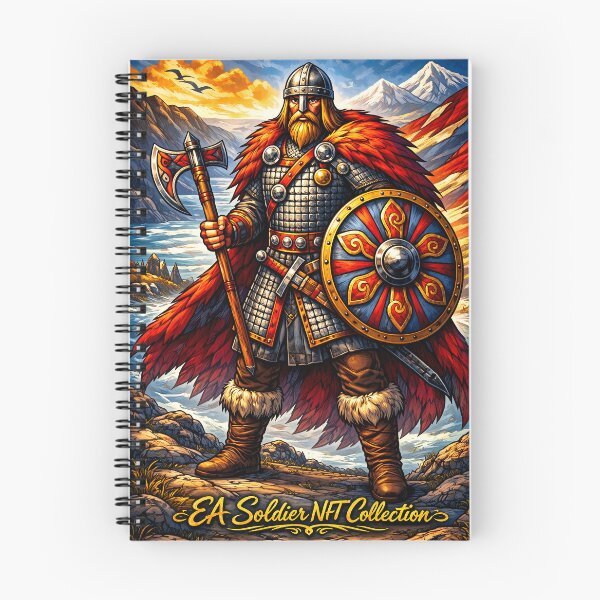 Item preview, Halfdan Ragnarsson – Viking Warrior Art designed and sold by EASNFTCOL.