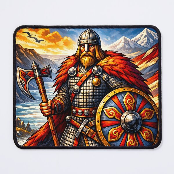 Item preview, Halfdan Ragnarsson – Viking Warrior Art designed and sold by EASNFTCOL.