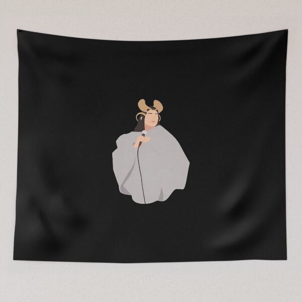 Item preview, Bjork Lineless Illustration designed and sold by dsxclothing.