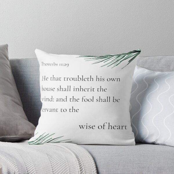 Item preview, Proverbs 11:29 designed and sold by Undonemadenew.