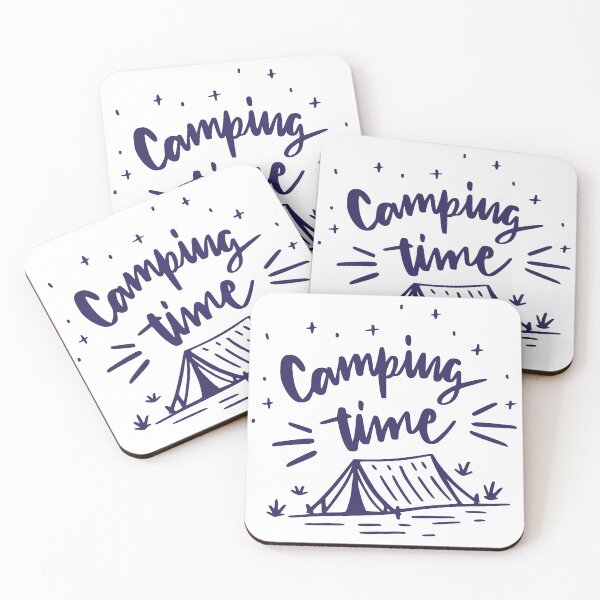 Aperçu de l'œuvre Illustration 3 d'une citation sur le camping créée et vendue par mcraft studio.