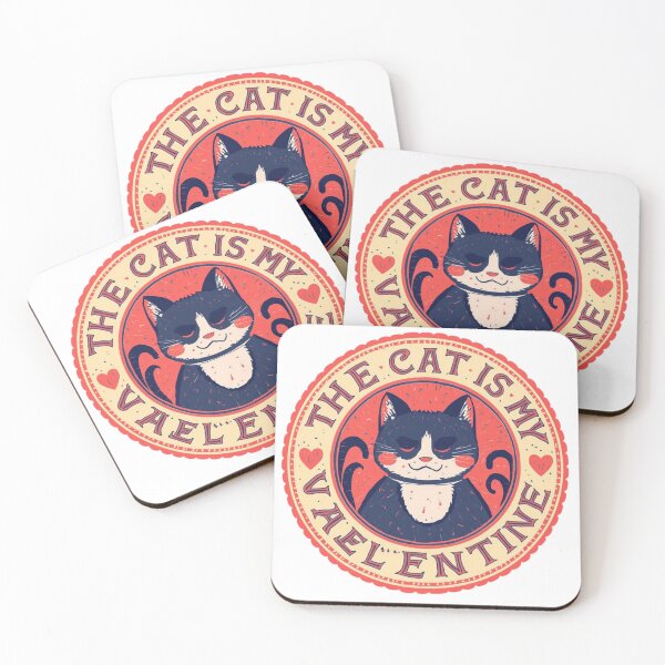 Item preview, My Cat Is My Valentine – Funny Cat Lover Valentine’s Day Shirt designed and sold by Lamagift.