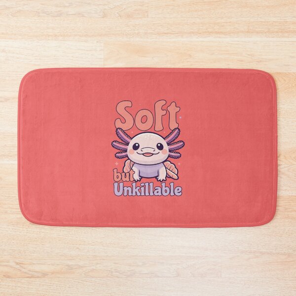 Item preview, Axolotl Soft But Unkillable Feminist International Womens Day Pink designed and sold by GrumpySableye.
