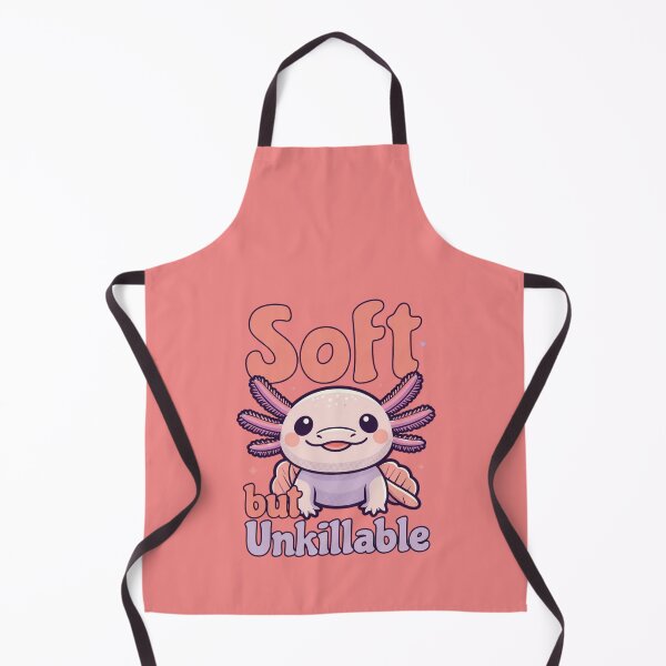 Item preview, Axolotl Soft But Unkillable Feminist International Womens Day Pink designed and sold by GrumpySableye.