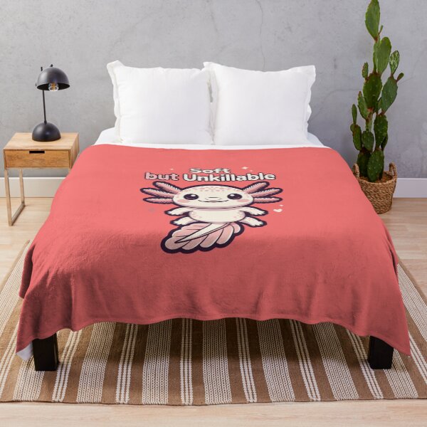 Item preview, Soft But Unkillable Axolotl Cute International Womens Day Empowerment designed and sold by GrumpySableye.