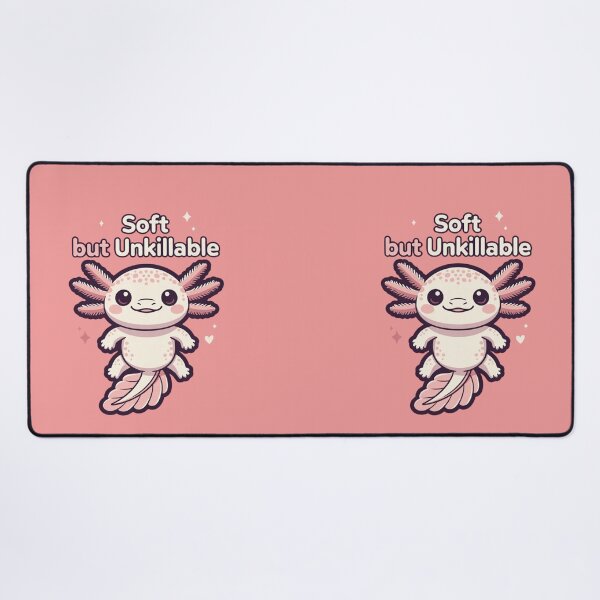 Item preview, Soft But Unkillable Axolotl Cute International Womens Day Empowerment designed and sold by GrumpySableye.