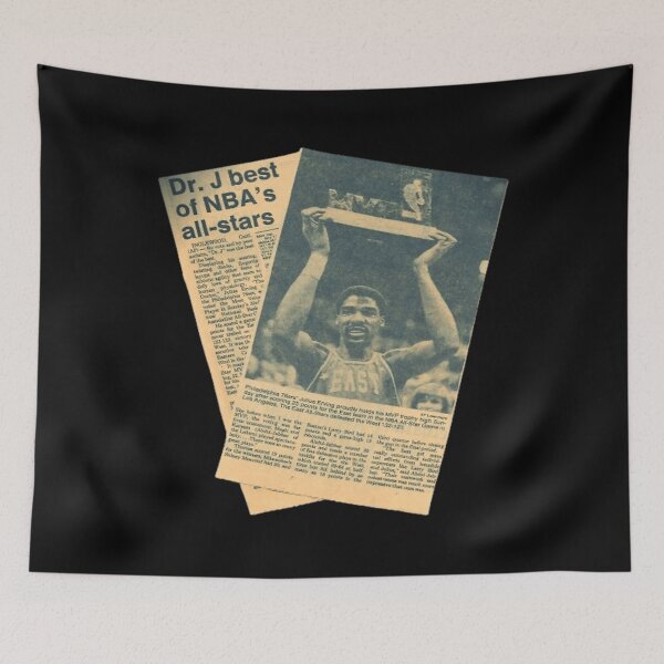 Item preview, Dr.J Julius Evring Nba Retro Tee designed and sold by ChoiceFreedom.