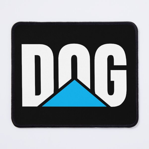 Item preview, Blue DOG logo on black designed and sold by JRDoesDesign-82.