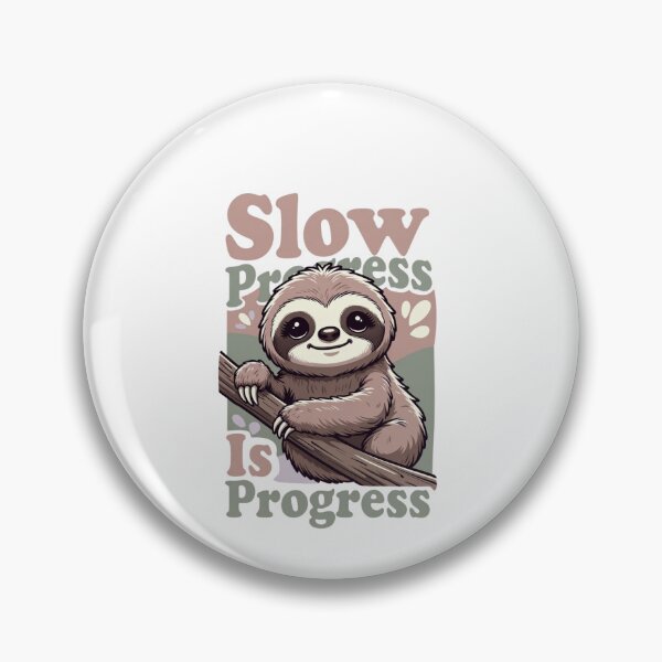 Item preview, Sloth Slow Progress Is Progress Feminist International Womens Day Gift designed and sold by GrumpySableye.