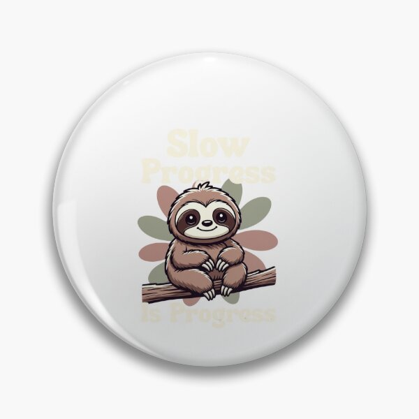 Item preview, Feminist Sloth Slow Progress Is Progress International Womens Day Art designed and sold by GrumpySableye.