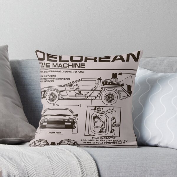 Item preview, Vintage Classic Car Delorean Project Brown designed and sold by PrintCarClub.