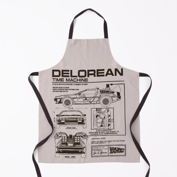 Item preview, Vintage Classic Car Delorean Project Brown designed and sold by PrintCarClub.