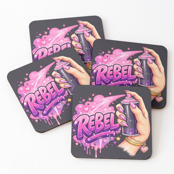 Item preview, Rebel Energy – Girly Graffiti Power Spray designed and sold by Ivy-Triggs.