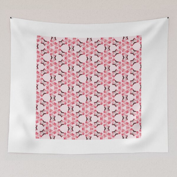 Item preview, Soft Pink Blossom Circular Floral Pattern designed and sold by flenoragrize.