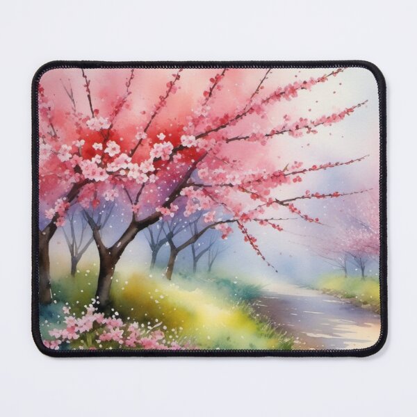 Item preview, Cherry Blossom Avenue designed and sold by Kraftbaum.