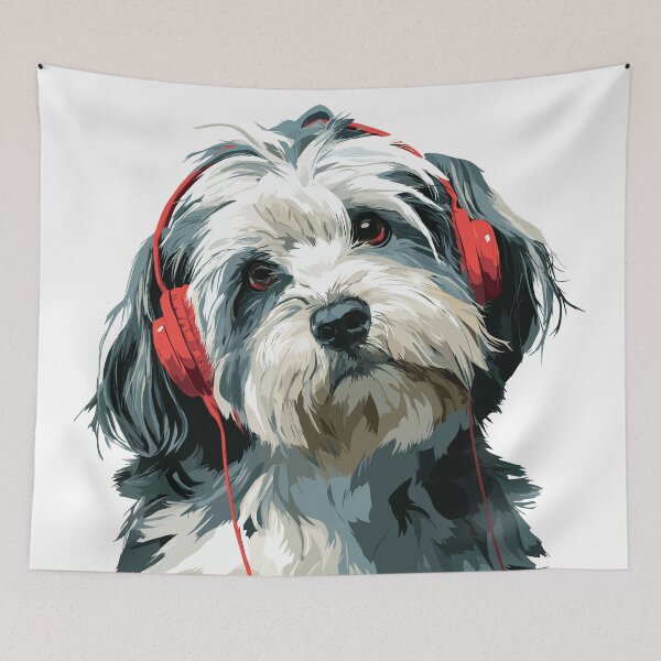Item preview, Havanese Dog designed and sold by VelvetRoom.
