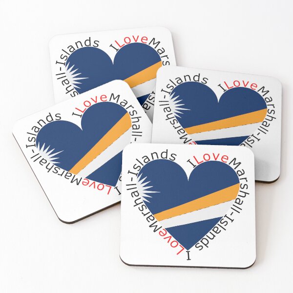Item preview, I Love Marshall Islands  Heart designed and sold by TheIconSmith.