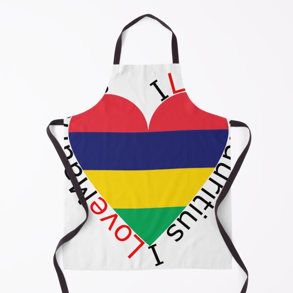 Item preview, I Love Mauritius  Heart designed and sold by TheIconSmith.