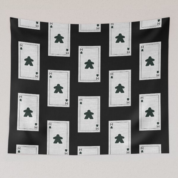Item preview, Meeple Ace Playing Card Linen Finish designed and sold by TackyTime.