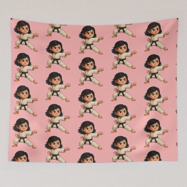 Item preview, Cute Karate Girl designed and sold by blindninja.