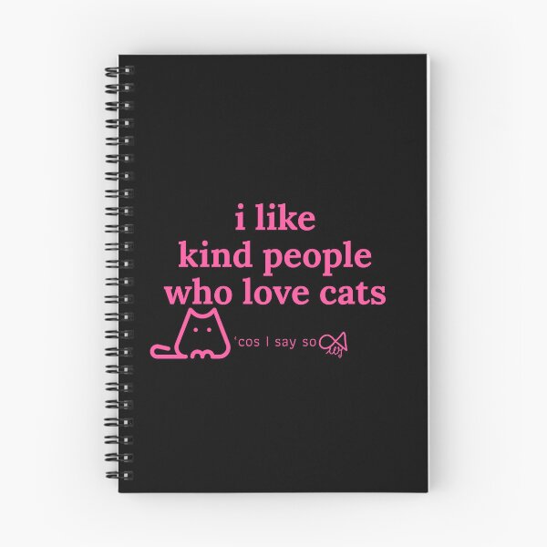 Item preview, LaMaisonOfMY MY I LIKE KIND PEOPLE 'COS I SAY SO COLLECTION  NO.3a PINK FOR CAT LOVERS designed and sold by LaMaisonOfMY.