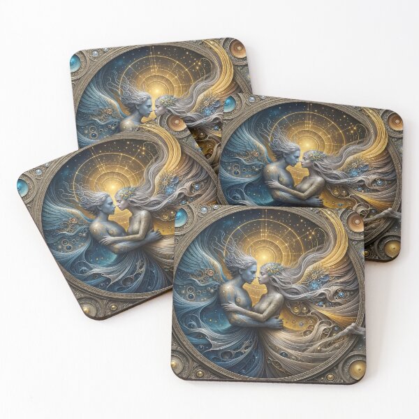 Item preview, The Alchemy of Love: The Fusion of Heaven and Earth designed and sold by KunstGeist.