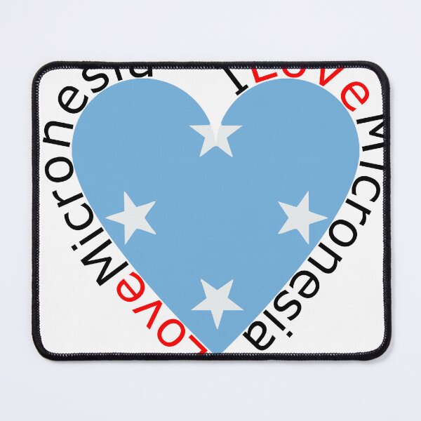 Item preview, I Love Micronesia Heart designed and sold by TheIconSmith.