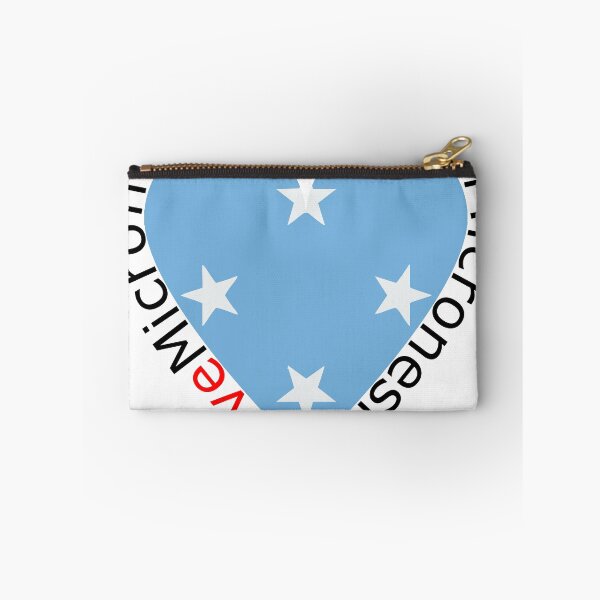 Item preview, I Love Micronesia  Heart designed and sold by TheIconSmith.