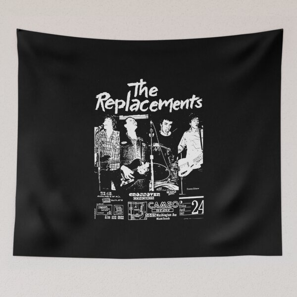 Item preview, The Replacements Concert  Music Art Blk designed and sold by TheOneStopStore.