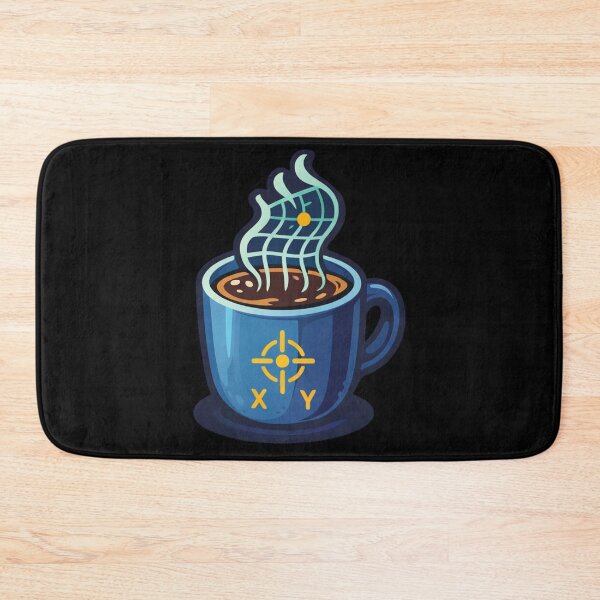 Item preview, Surveyor Runs On Coffee And Coordinates designed and sold by Virelo.