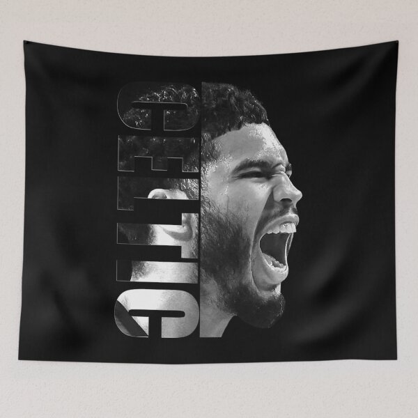 Item preview, Jayson Tatum -  Black  White designed and sold by isaacmoura.