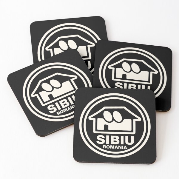 Item preview, Sibiu Romania Bold City Seal Sticker designed and sold by Timeless Design.