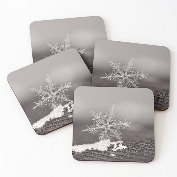 Item preview, Dendritic Snowflake on a Dark Textured Surface designed and sold by Goiko7Margarita.