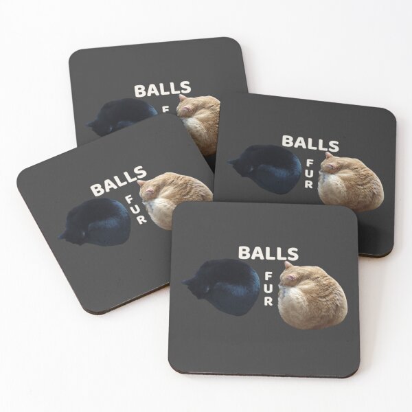 Item preview, Fur Balls – Funny Minimalist Curled Cat Design designed and sold by MB-CatPrints.